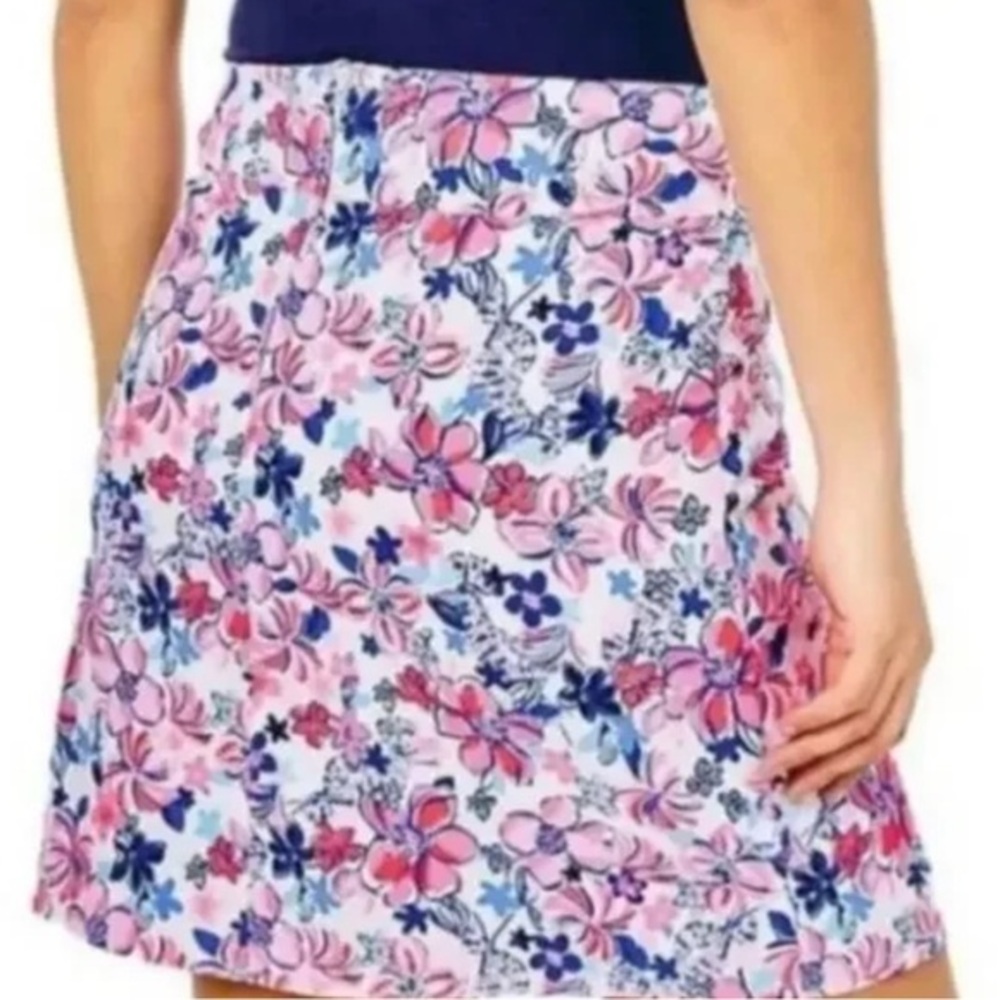 Lilly Pulitzer Jonas Skort Women's Size 0 Floral Wrap Casual Multicolor